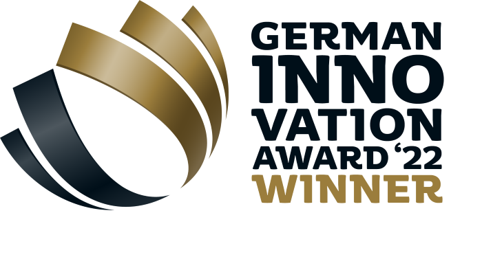 German Innovation Award Logo Online Krimi Spiel